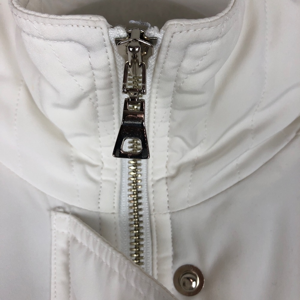 Weather Tamer White Winter Jacket w/ Removable Hood - Picture 9 of 16